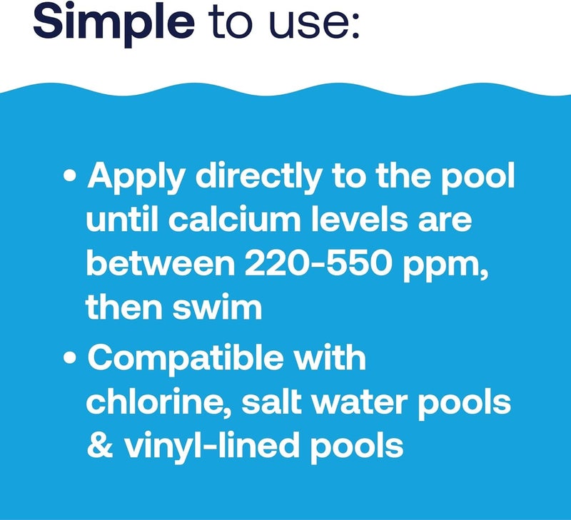 HTH 67059 Swimming Pool Care Calcium Hardness Up, Swimming Pool Chemical Protects Swimming Pool Surfaces and Liners, 4 Lbs - Image 5